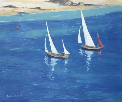 Salcombe - Racing Yawls, 2000 by Jennifer Wright